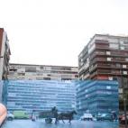 Junto a la M-30 se encuentran Las Colmenas. Estos edificios se convirtieron en un personaje más en el cuarto largometraje del director.