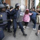 Las cargas policiales en Neptuno