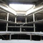 El interior de un posible comedor del hotel