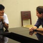 Empezó a colaborar con Intereconomía para debatir sobre el 'Asedia al Congreso' de 2013.