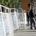 El perímetro de seguridad se ha situado a 500 metros del Parlamento.