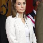 Primer plano de Letizia.