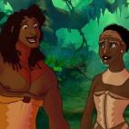 Simba y Nala, de El Rey León.