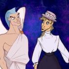 Samson (La bella durmiente, Pegasus (Hércules), Frou-Frou (Los Aristogatos, y Khan (Mulan).