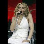 Madonna en directo en Londres, julio de 2005
