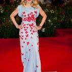 En el estreno de la película W.E. en el Festival de Cine de Venecia, enl 1 de septiembre de 2011.