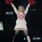 En un concierto de su gira MDNA en Barcelona, en junio de 2012.
