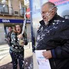 La alegría de haber vendido un premio en Granada