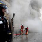 Protestas y enfrentamientos durante la marcha por las pensiones en París