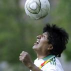 El presidente de Bolivia, es un amante empedernido del fútbol