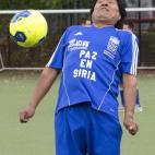 El presidente de Bolivia, es un amante empedernido del fútbol