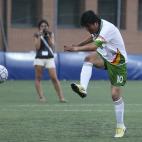 El presidente de Bolivia, es un amante empedernido del fútbol