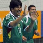 El presidente de Bolivia, es un amante empedernido del fútbol