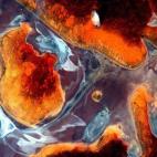 Entre el 12 y el 13 de octubre de 2015, el astronauta de la NASA Scott Kelly compartió una serie de 17 fotografías tomadas desde la Estación Espacial Internacional mientras sobrevolaban Australia.