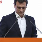Albert Rivera anuncia su dimisión.