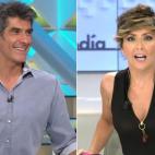 Jorge Fern&aacute;ndez (La ruleta de la suerte) contra Sonsoles &Oacute;nega (Ya es mediod&iacute;a).