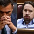 23 de julio de 2019. La relaci&oacute;n entre los dos partidos parece que se rompe del todo despu&eacute;s de no llegar a un acuerdo de gobierno. Iglesias no acepta los ministerios que le ofrece S&aacute;nchez. La investidura no sale adelante.