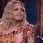 "Tres veces pero con esta [se&ntilde;alando a su mano]. No estoy muy... Esta es mi novio. Es poco". Un total de 0,6, ya que la masturbaci&oacute;n vale 0,2.(26/06/19)