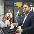 Oriol Junqueras, vicepresidente económico de la Generalitat.