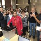 Carme Forcadell, presidenta del Parlament de Catalunya.
