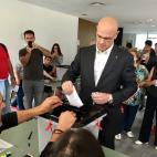 Raúl Romeva, consejero de Asuntos Exteriores de la Generalitat.