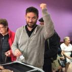 Albano Dante, miembro del movimiento Procés Constituent a Catalunya y de Podem.