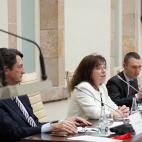 Merc&egrave; Barcel&ograve;, catedr&aacute;tica de Derecho Constitucional y uno de los acad&eacute;micos que act&uacute;an como Sindicatura