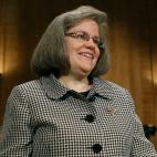 WASHINGTON, DC - NOVEMBER 03: Holly Petraeus, assistant director for service member affairs at the Consumer Financial Protection Bureau, participates in a Senate Banking, Housing and Urban Affairs Committee hearing on Capitol Hill, on November ...