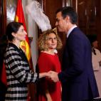 Presidente del Congreso y presidenta del Senado.