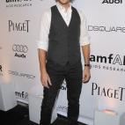 HOLLYWOOD - OCTOBER 27: Model Gabriel Aubry arrives at the amfAR Inspiration Gala celebrating men's style with Piaget and DSquared 2 at Chateau Marmont on October 27, 2010 in Los Angeles, California. (Photo by Jason Merritt/Getty Images)