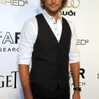Canada's model Gabriel Aubry arrives at the amfAR�s Inspiration Gala Los Angeles to benefit the Foundation�s AIDS research programs at the Chateau Marmont in Hollywood, California, on October 27, 2010. AFP PHOTO / GABRIEL BOUYS (Photo credi...