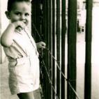 De pequeño en Carballino (Ourense)