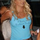 Embarazada, en el estreno de Charlie y la fábrica de chocolate en Los Ángeles.