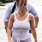 Pelirroja, en Los Ángeles.