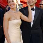 Jennifer Garner, en pleno momento Alias, demostrándole su amor a Scott Foley. No mientas: no tenías ni idea de que estuvo casada con él antes que con Ben Affleck. (2002)