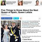 "Letizia trata de traer algo de la normalidad y los placeres de la clase media a su agenda real: disfruta de sus salidas al cine, a conciertos de música 'indie' (acude con amigos pero llega después de seguridad) y una vez acudió a una feria d...