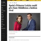 "En general, a Letizia le gusta el mismo tipo de estilo 'bajo el radar', lejos de los flashes, que hizo a Vogue ponerle a Kate el apodo de 'Duquesa del Normcore'. También como Kate, tiende a repetir la ropa."