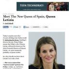 "A sus 41 años, Letizia era una 'plebeya', lo que ya es tabú suficiente para cualquiera que se case con una familia real, pero, además de ese detalle biográfico, además estaba... divorciada cuando empezó a salir con el príncipe Felipe."