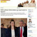 "Su estilo es el de una mujer que en su día a día tiene un trabajo que realizar, pero que entiende que en él tiene que aparecer brillante. Sin duda, aprendió bastante mientras era periodista de la CNN en sus años antes del palacio... Si tir...