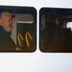 Julian Assange, detenido en Londres.