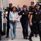 Ana Julia Quezada, autora confesa de la muerte del niño Gabriel Cruz, es trasladada a la Audiencia Provincial de Almería donde este miércoles se celebra la tercera jornada consecutiva del juicio por la muerte del pequeño con la declaración ...