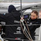 En el barco 100% limpio con que el ha cruzado de Europa a América