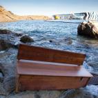 20 enero 2012 Restos del crucero Costa Concordia.