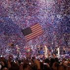 6 noviembre 2012 Festejos por la reelección de Barack Obama como presidente de Estados Unidos.