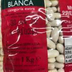 Alubia blanca (paquete de un kilo). Procedencia: Argentina. Formato tarro: Procede de España.
