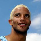 David James participó así en un partido benéfico en Tetbury (Inglaterra) para recaudar fondos para el hospital de la ciudad.