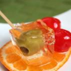 La opción de Falsarius Chef para hacer un dry martini... comestible