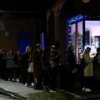 Más colas de votantes