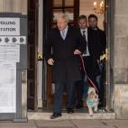Boris, tras votar