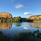"Esta considerado como uno a de las mejores representaciones de lagos creados por la acumulaci&oacute;n de carbono c&aacute;lcico", as&iacute; de contundente lo definen.